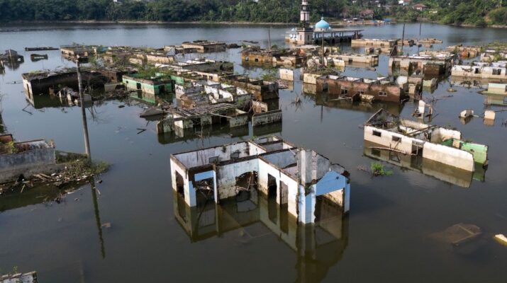 Rumah Lama di Bendungan Karian Kembali Terlihat Saat Kemarau, BBWS C3 Pastikan Kondisi Waduk Aman